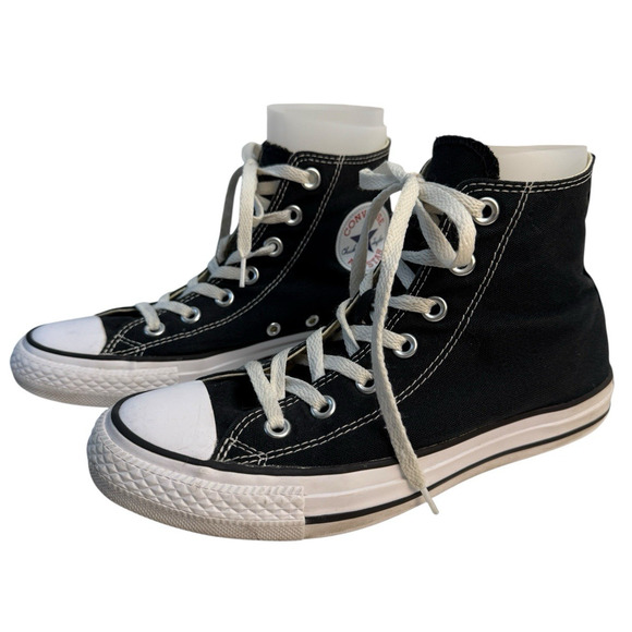 CONVERSE Chuck Taylor Unisex ALL STAR HIGH TOP Black/White M9160 Men’s 5 WO’S 7 - Picture 1 of 8